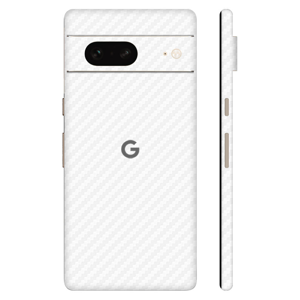 Pixel8a ホワイトカーボン 全面カバー