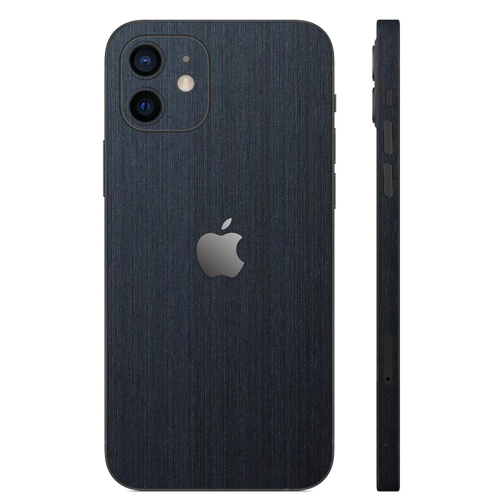 iPhone14 Navy Brushed Metal