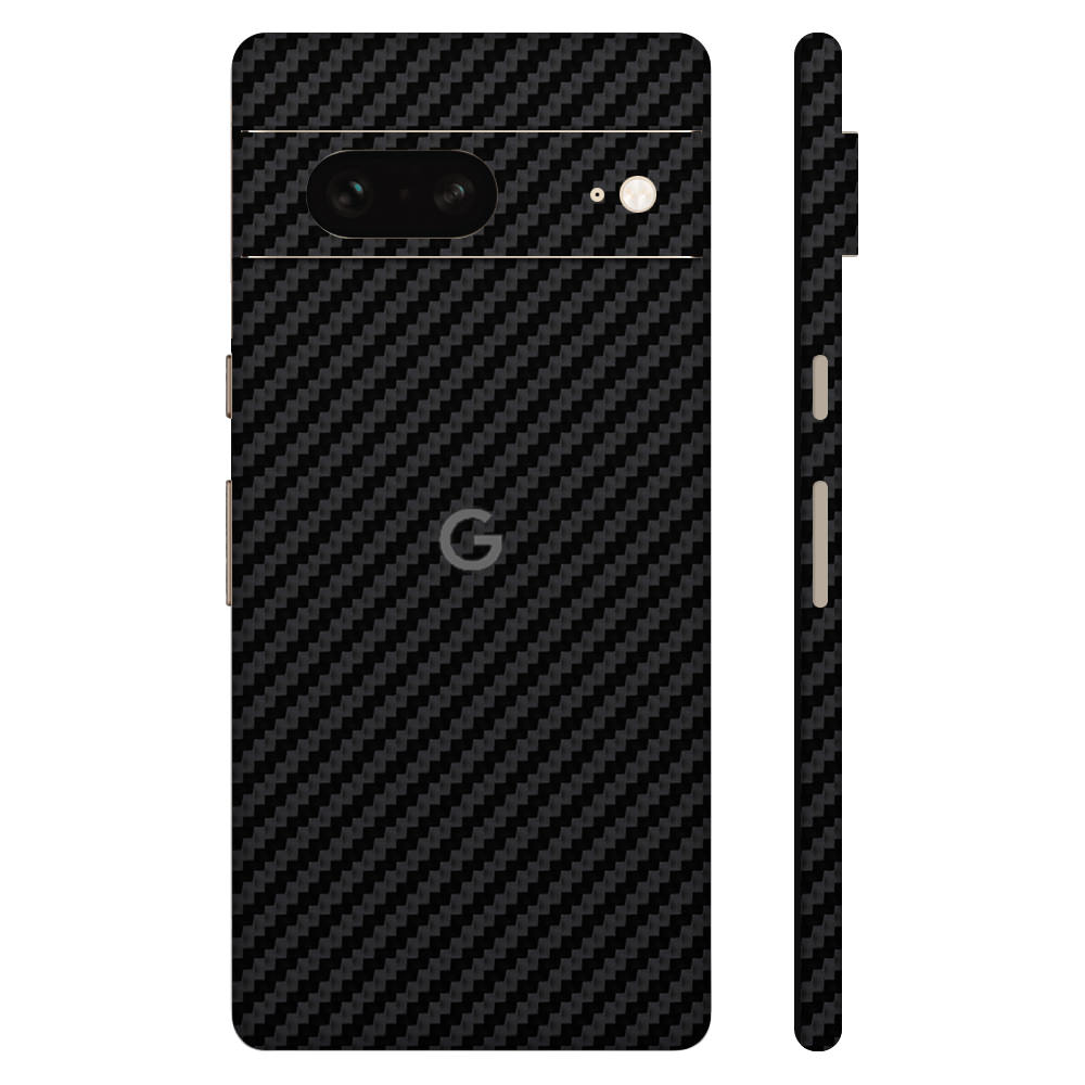 Pixel7a ブラックカーボン 全面カバー