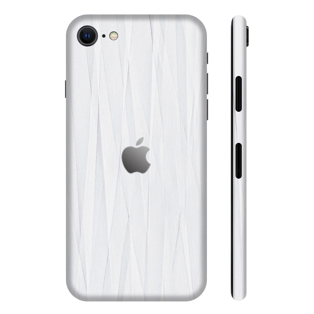 iPhoneSE 2nd Generation 3rd Generation White Abstract Full Surface Cover